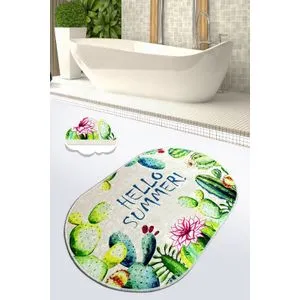 Hello Summer (70 x 120) Multicolor Bathmat
