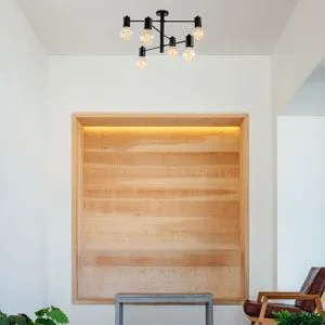 Hexa - 6941 Black Chandelier