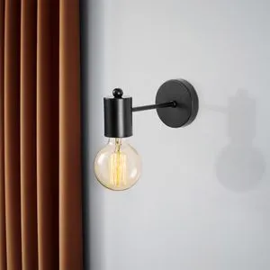 Hexa - 6951 Crna Zidna Lampa
