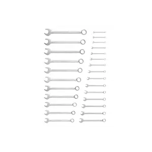 HÖGERT HT1W496 Set vilasto-okastih ključeva 6-32 mm, 26 kom