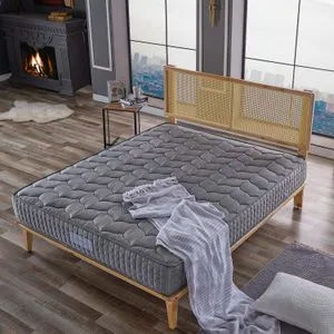 Hibridni dušek 140 x 200 cm u antracit boji