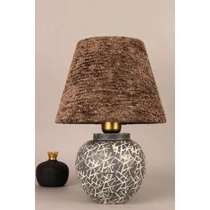 Hidra Brown
Grey Table Lamp