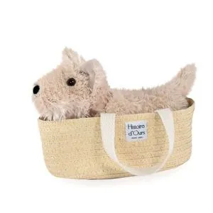 Histoire d'Ours Plišana kuca u torbi 25cm