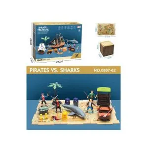 HK Mini Igračka Pirati I Ajkule