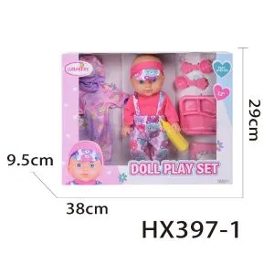 HK Mini Lutka Baby Born Sa Dodacima, Roze