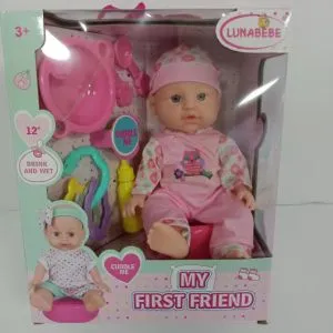 HK Mini lutka beba sa setom za hranjenje, 30 cm