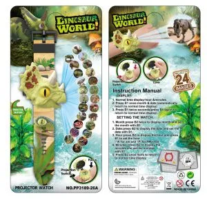 HK Mini projektor sat, dinosaurus