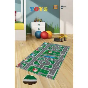 HMNT462 Multicolor Hall Carpet (100 x 150)