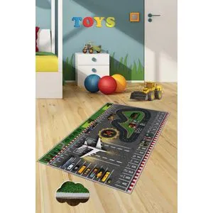 HMNT499 Multicolor Hall Carpet (100 x 150)