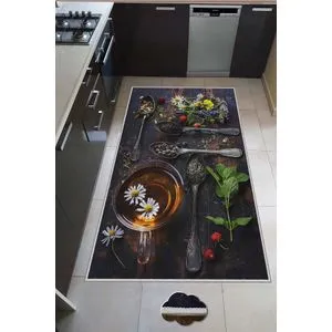 Hmnt577 Višenamenski Tepih u Višebojnoj (80 x 200 cm)