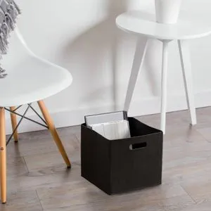 HMY-6368 Black Felt Basket