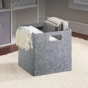 HMY-6393 Grey Felt Basket