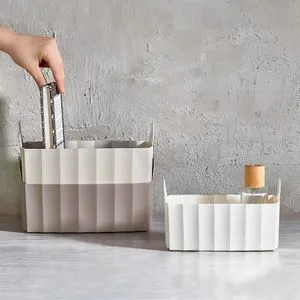 HMY - 6418 Brown
Cream
White Desk Organizer