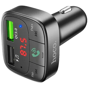 hoco. FM transmiter, punjač za auto, BT v5.0, 2 x USB - E59 Promise