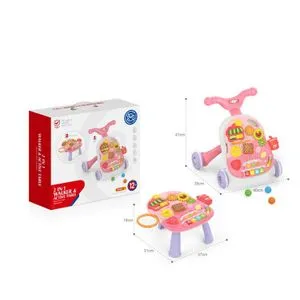 Hodalica Za Bebe 2 U 1  Multifunkcionalna Roze
