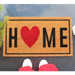 Home Heart Brown
Black Coco Doormat
