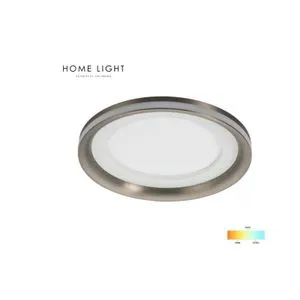 HOME LIGHT Plafonska svetiljka LUNA 324 SIVA