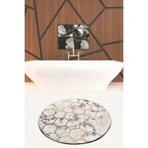 Honeycumb Djt Multicolor Bathmat
