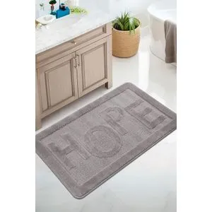 Hope - Grey Grey Bathmat