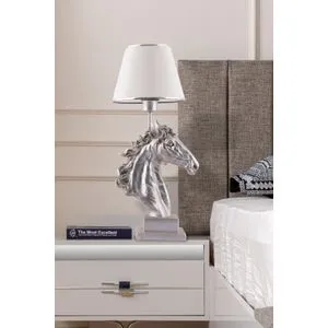 Horse - White, Silver White
Silver Table Lamp
