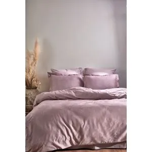 Hoten - Set pokrivača od ljubičastog satena