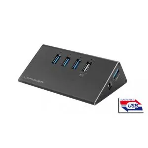 HUB LC Power LC-HUB-ALU-2B-4 USB3.0 Aluminium