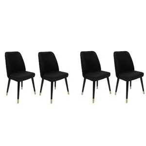 Hugo-366 V4 Black
Gold Chair Set (4 Pieces)