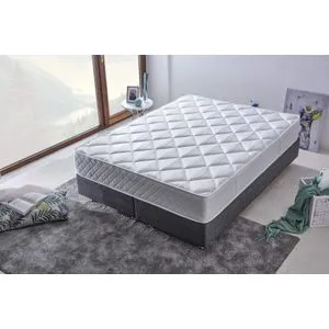 Hybrid 150x200 cm Double Size Soft and Firm Mattress White Mattress