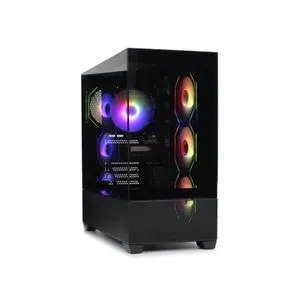 IG-MAX X218B-4F Black Horizon V2 kućište midi tower, ARGB, kaljeno staklo, bez napajanja