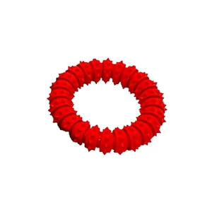 Igračka za psa -gumeni  krug 12cm - crveni
