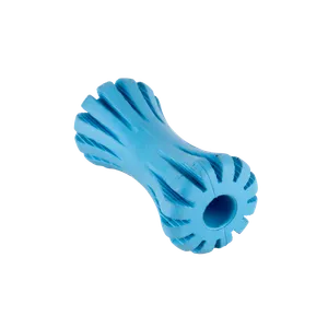 Igračka za pse - gumeni rebrasti teg  17cm