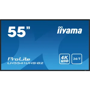 iiyama ProLite LH5541UHS-B2 digital signage ekran 55" 4K UHD IPS, rad 24/7