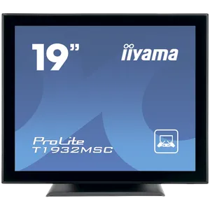 IIYAMA T1932MSC-B1S Monitor 19’’ 10pt IPS TOUCH 1280 x 1024 14ms 250 cd/m² projective capacitive ...