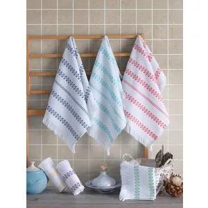 Ilda Red
Blue
Dark Blue
Green
Purple Wash Towel Set (6 Pieces)