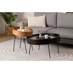 Ilo - Prirodni Drveni Bočni Sto