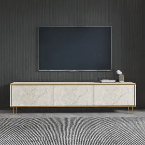 Imaj - Gold Travertine TV Stalak