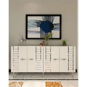Imre - White, Silver White
Silver Console