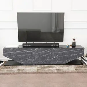 Inci - Black Black TV Stand