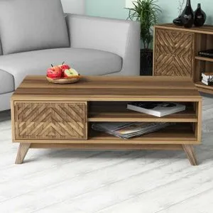 Inci - Walnut Walnut Coffee Table