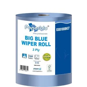Industrijski Ubrus BIG BLUE 1000 plavi 3sl (rolni)