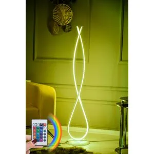 Infinity White - Multicolor Multicolor Floor Lamp