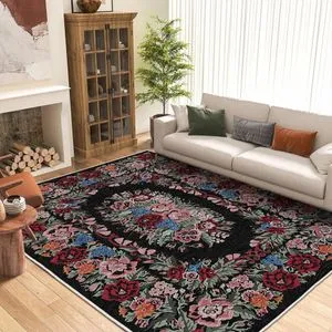 Infkece05 Crni Tepih (140 x 220 cm)