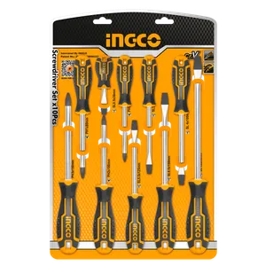 INGCO 10-delni set odvijača HKSD1028