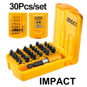 INGCO 30-delni set 25mm udarnih odvijačkih bitova AKSD68303