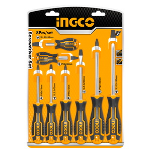 Ingco 8-delni set odvijača HKSD0828