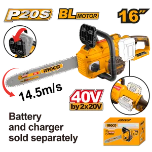 Ingco Aku lančana testera 16" 40V CGSLI40168