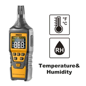 INGCO Digitalni merač vlažnosti i temperature HETHT01