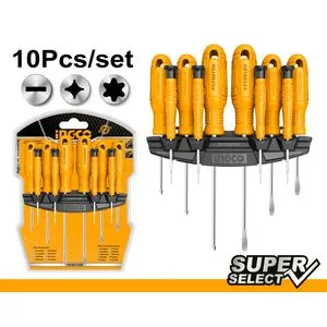 Ingco Set odvijača + precizni odvijači 10/1 HKSD1058
