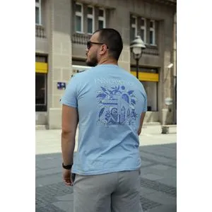 Innovation X Muška Standard Fit Majica - Plava