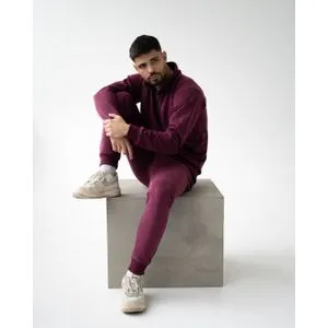 Innovation X Muški Duks Half Zip - Bordo